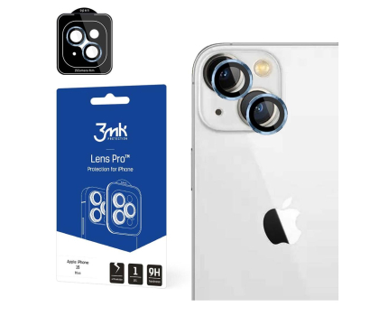 Szkło i folia ochronna 3MK Lens Protection Pro do iPhone 15 Blue 5903108530941